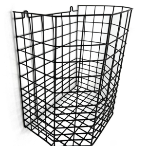 大容量可悬挂浸塑篮（黑）